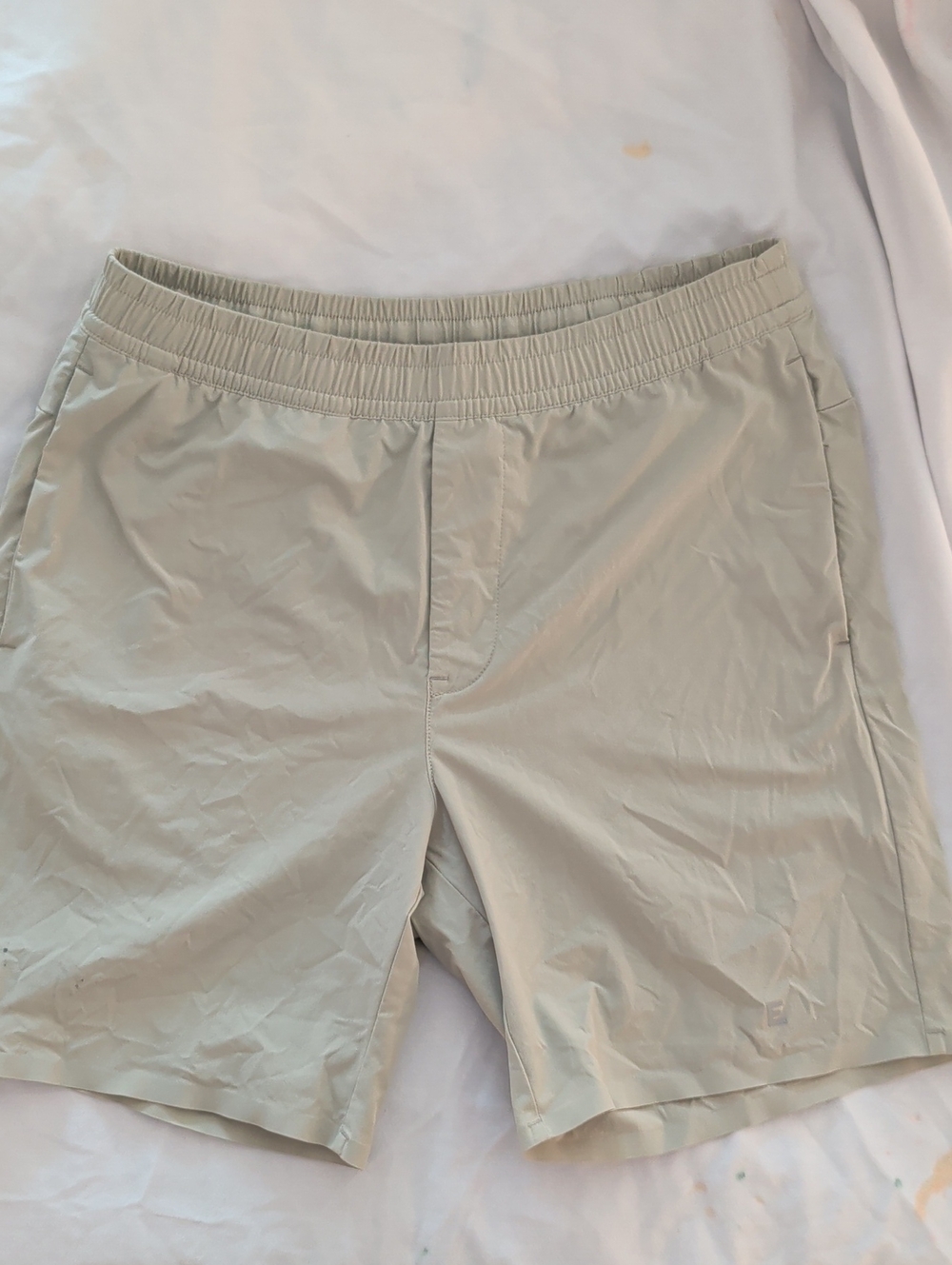 Everlane Uniform Men's Sport Shorts in Light Tan